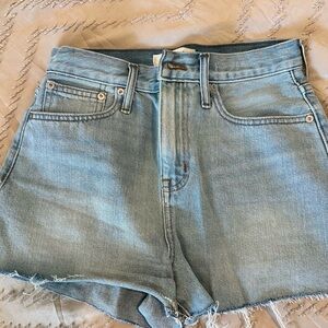 Madewell Blue Jean Shorts